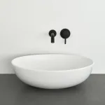 Умывальник на столешницу Cielo Eco Small 58x42, Gloss White (BAECO58 Gloss White) - Фото 2
